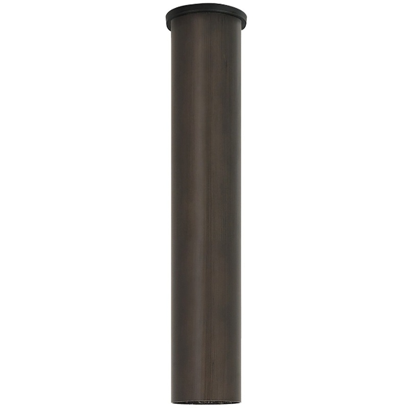 Visual Comfort Fan DRM36AGP Minimalist Downrod, Aged Pewter (Discontinued)