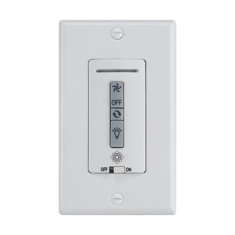 Visual Comfort Fan ESSWC-10 Universal Wall Control, White