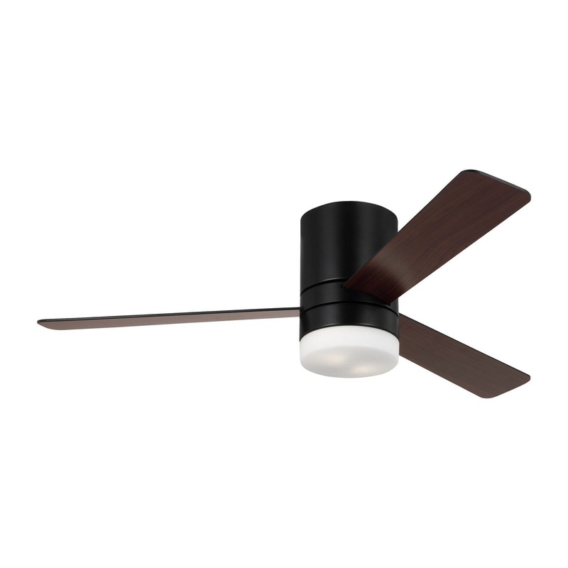Generation Lighting 3ERHR52MBKD Era 52"Ceiling Fan, Midnight Black