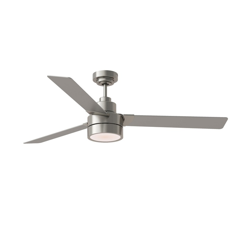 Generation Lighting 3JVR58BSD Jovie 58"Ceiling Fan, Brushed Steel
