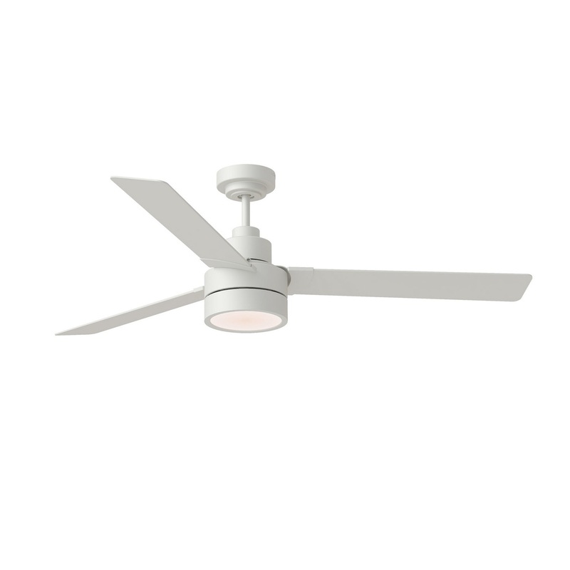 Generation Lighting 3JVR58RZWD Jovie 58"Ceiling Fan, Matte White
