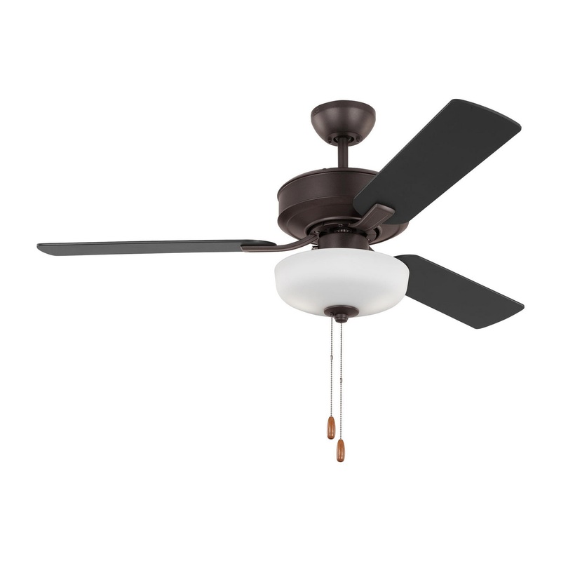 Generation Lighting 3LD48BZD Linden 48'' Ceiling Fan, Bronze