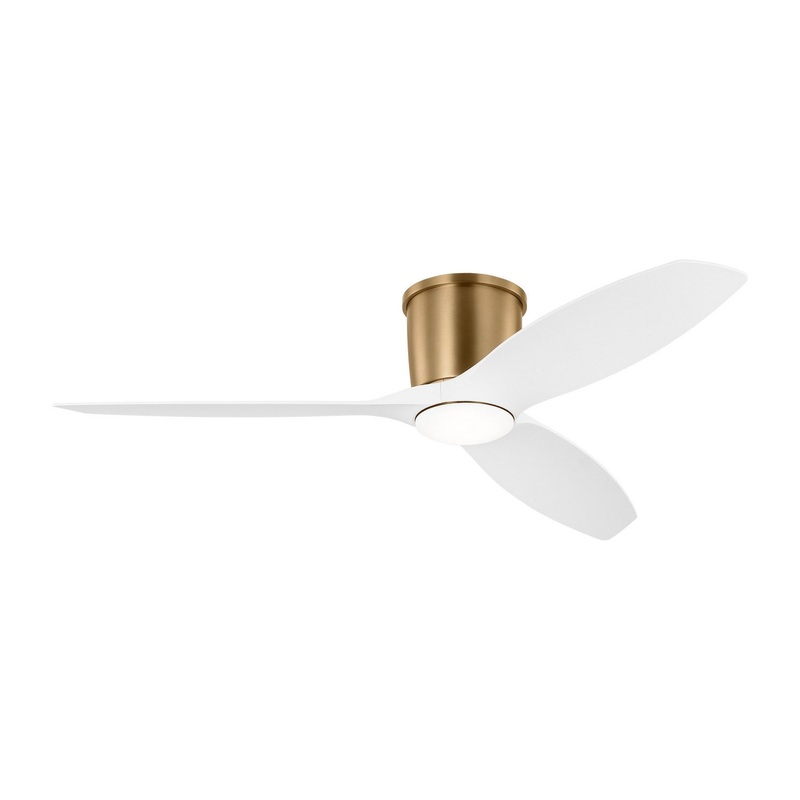 Generation Lighting 3TTHR52SBD Titus 52"Ceiling Fan, Satin Brass