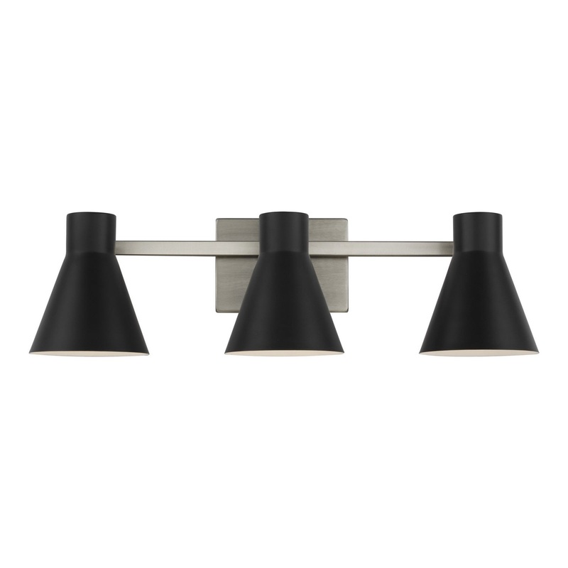 Generation Lighting 4441303-962 Towner Three Light Wall / Bath, Brushed Nickel