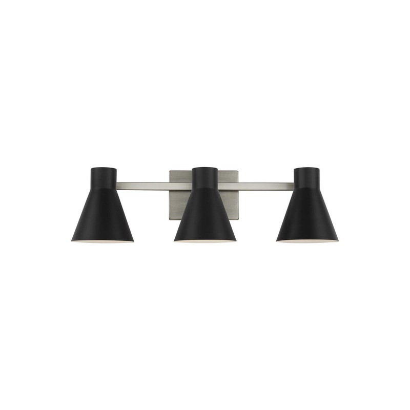 Generation Lighting 4441303EN3-962 Towner Three Light Wall / Bath, Brushed Nickel