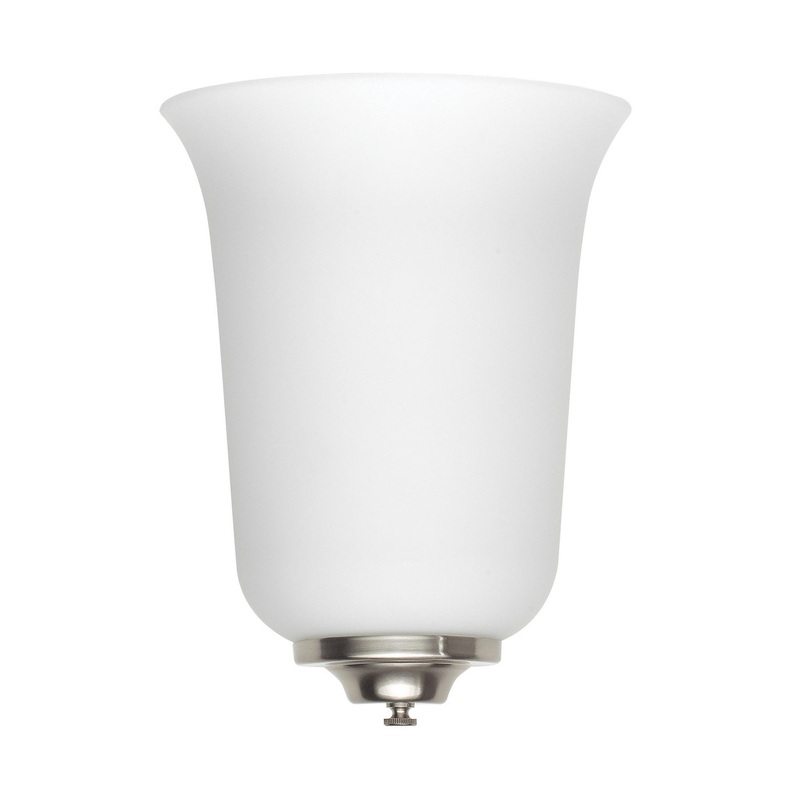 Generation Lighting 49119EN3-962 Nearu One Light Wall / Bath Sconce, Brushed Nickel