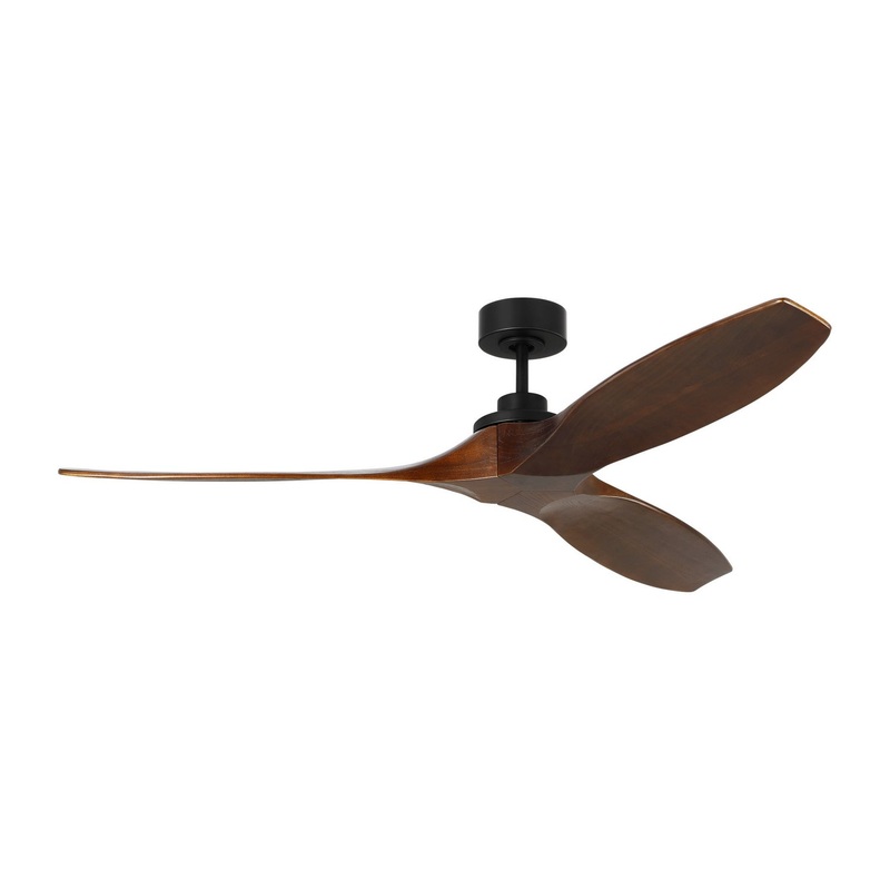 Visual Comfort Fan 3CLNSM60MBK Collins 60 Smart Ceiling Fan, Midnight Black