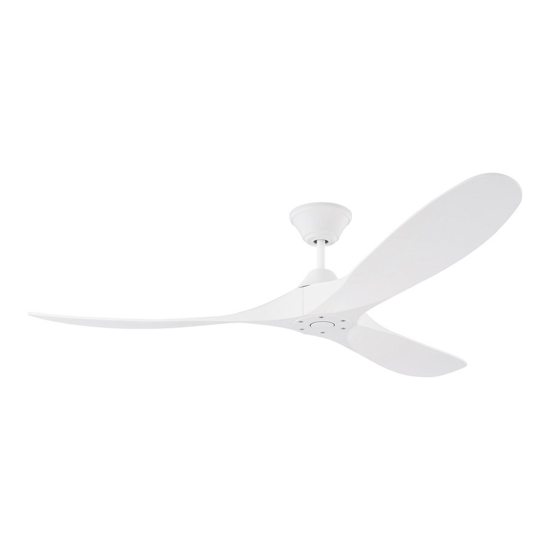 Visual Comfort Fan 3MGMR60RZW Coastal Maverick 60" Ceiling Fan, Matte White (Discontinued)