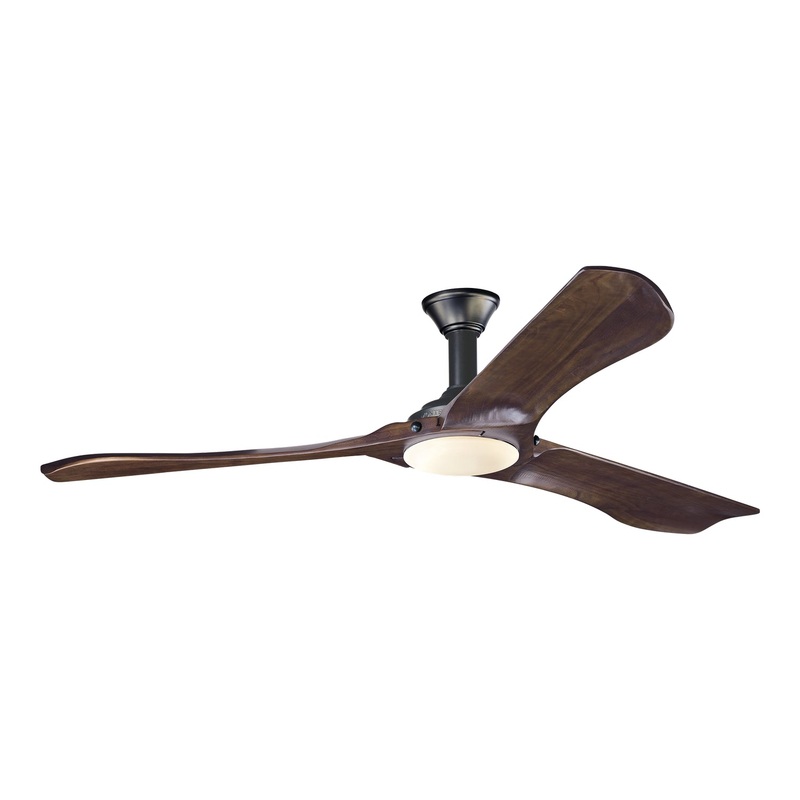 Visual Comfort Fan 3MNLR72BKD-V1 Minimalist 72 Ceiling Fan, Matte Black (Discontinued)