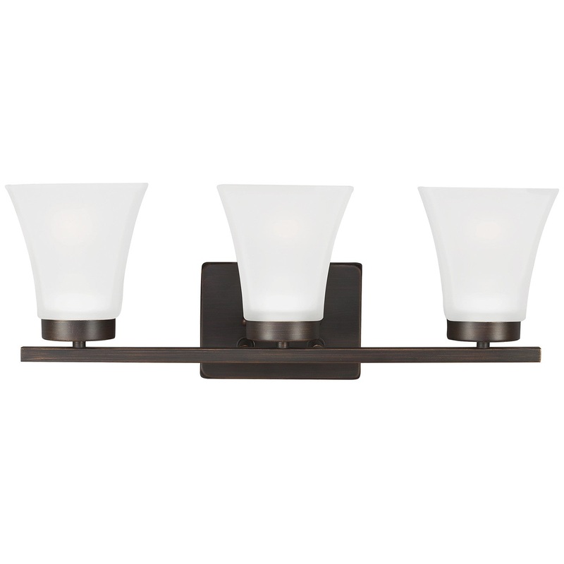 Generation Lighting 4411603-710 Bayfield Three Light Wall / Bath, Bronze
