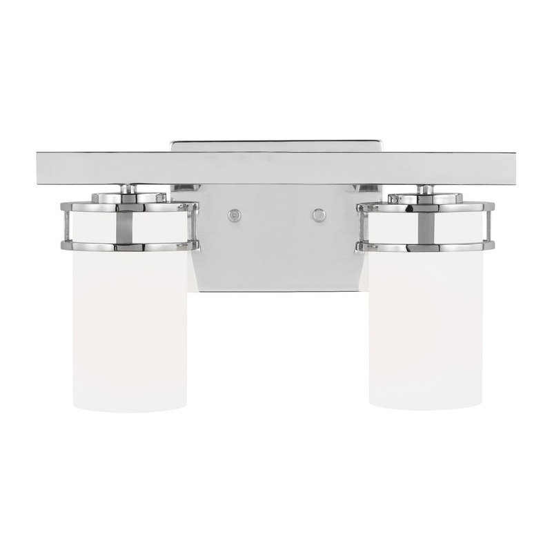 Generation Lighting 4421602-05 Robie Two Light Wall / Bath, Chrome