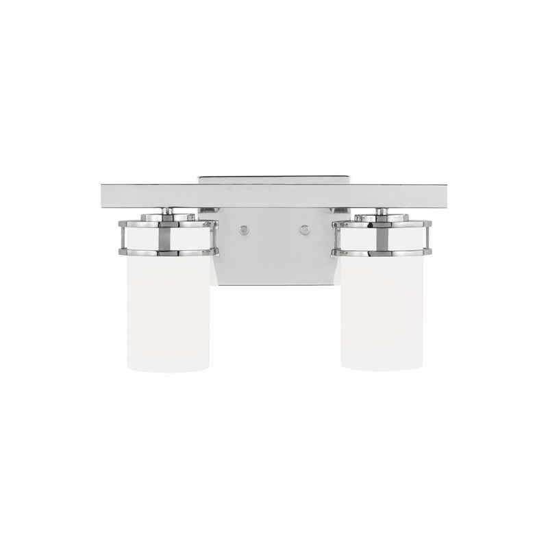 Generation Lighting 4421602EN3-05 Robie Two Light Wall / Bath, Chrome