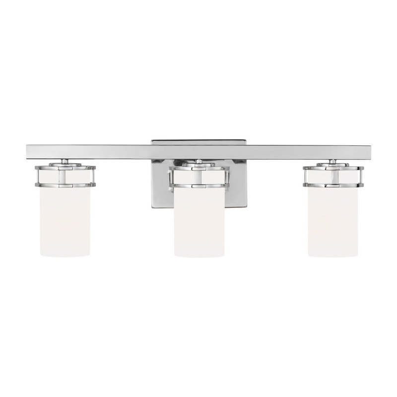 Generation Lighting 4421603-05 Robie Three Light Wall / Bath, Chrome