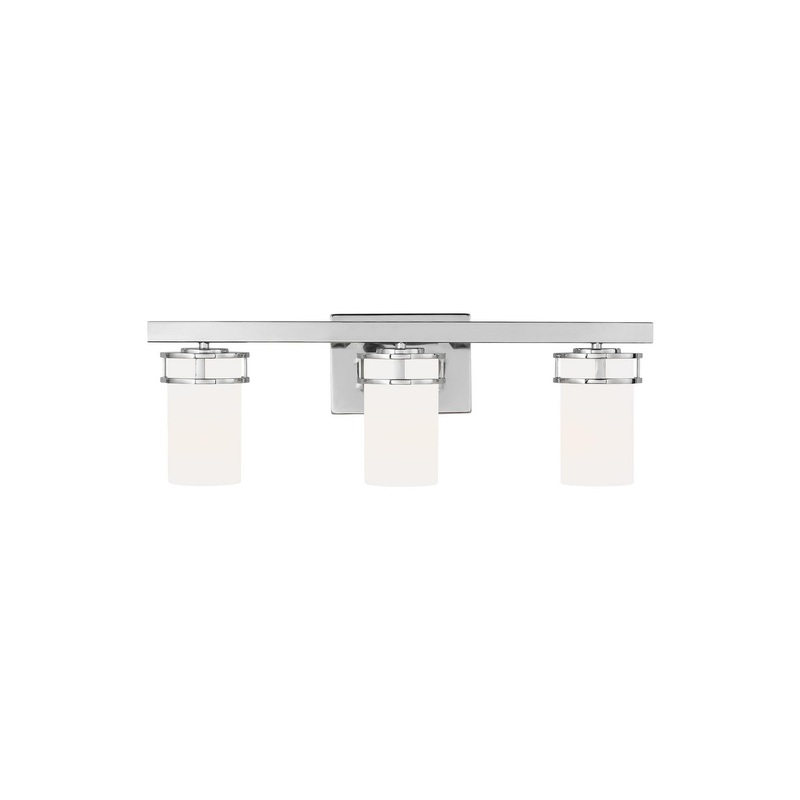Generation Lighting 4421603EN3-05 Robie Three Light Wall / Bath, Chrome