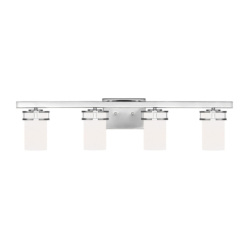 Generation Lighting 4421604-05 Robie Four Light Wall / Bath, Chrome
