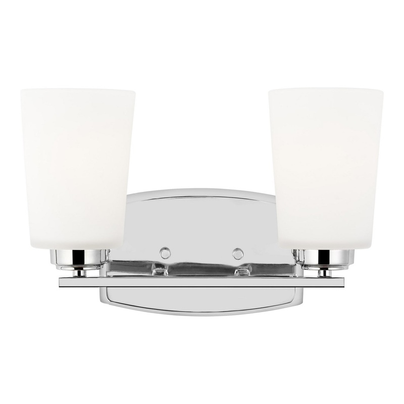 Generation Lighting 4428902EN3-05 Franport Two Light Wall / Bath, Chrome