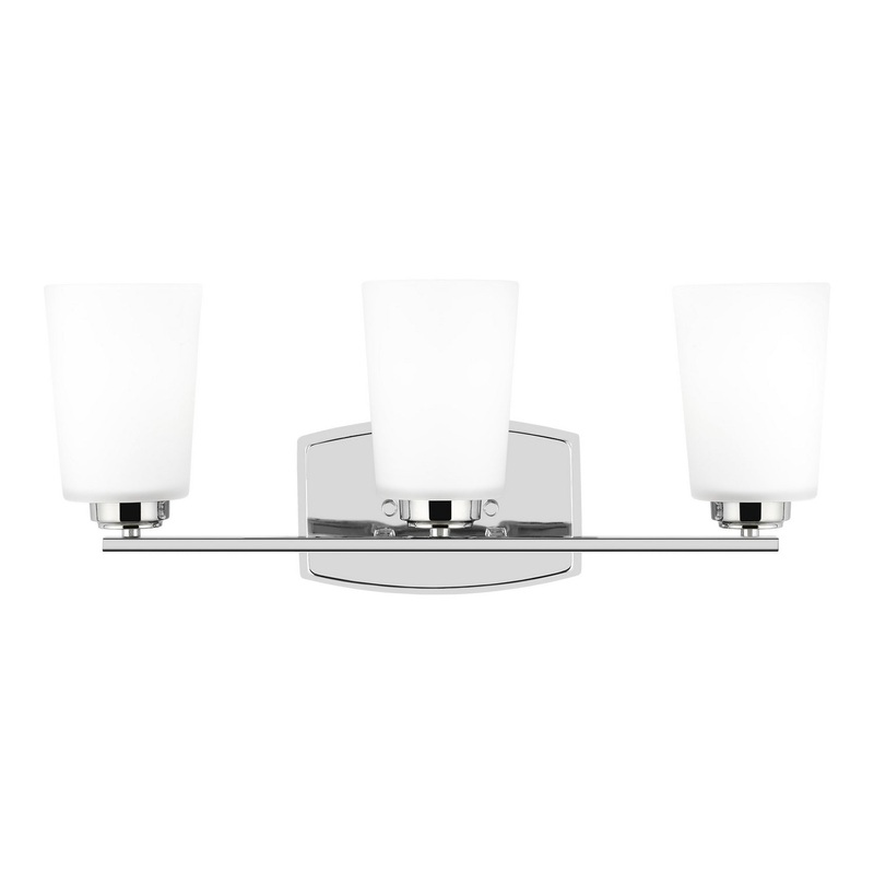 Generation Lighting 4428903-05 Franport Three Light Wall / Bath, Chrome