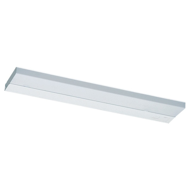 Generation Lighting 4977BLE-15 Self-Contained Fluorescent Lighting Two Light Under Cabinet, White