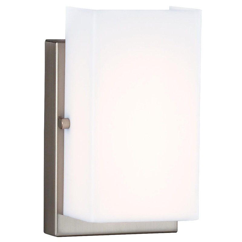 Generation Lighting 4122991S-962 Vandeventer LED Wall / Bath, Brushed Nickel