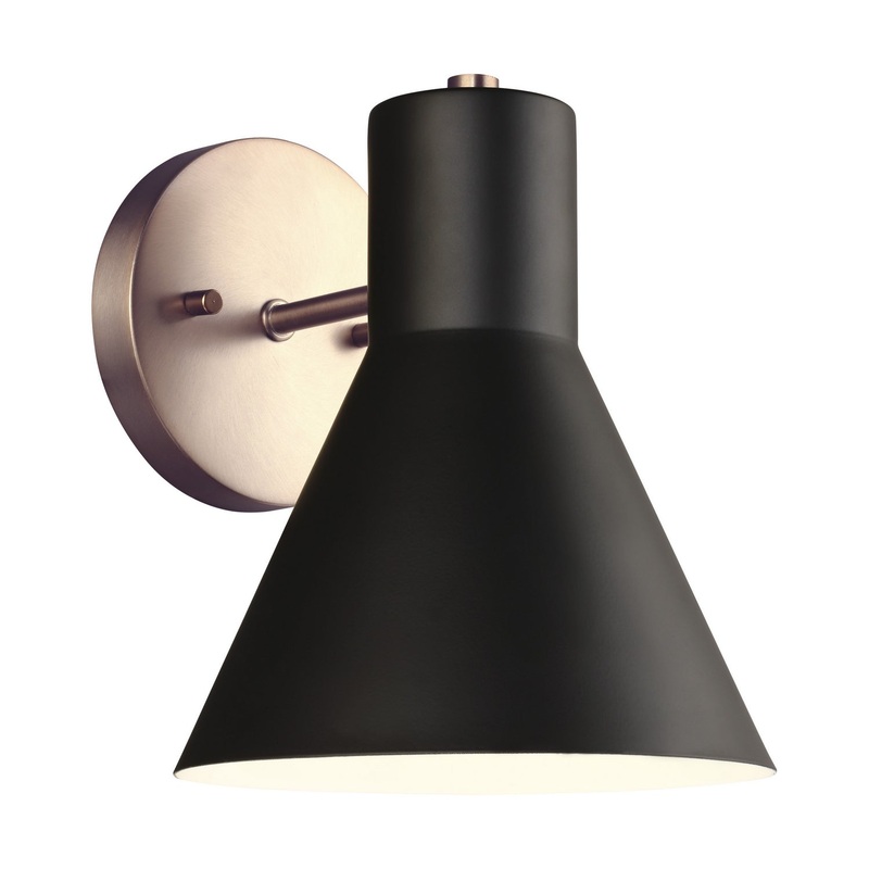 Generation Lighting 4141301-848 Towner One Light Wall / Bath Sconce, Satin Brass