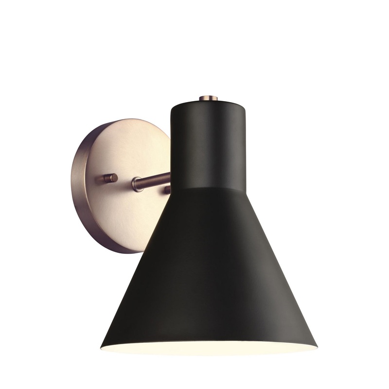Generation Lighting 4141301EN3-848 Towner One Light Wall / Bath Sconce, Satin Brass