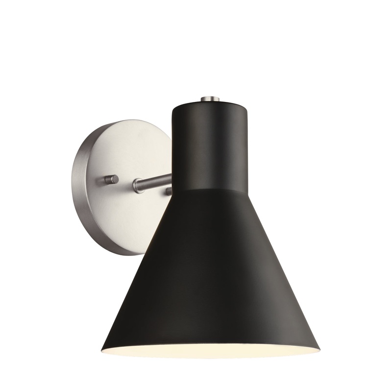 Generation Lighting 4141301EN3-962 Towner One Light Wall / Bath Sconce, Brushed Nickel