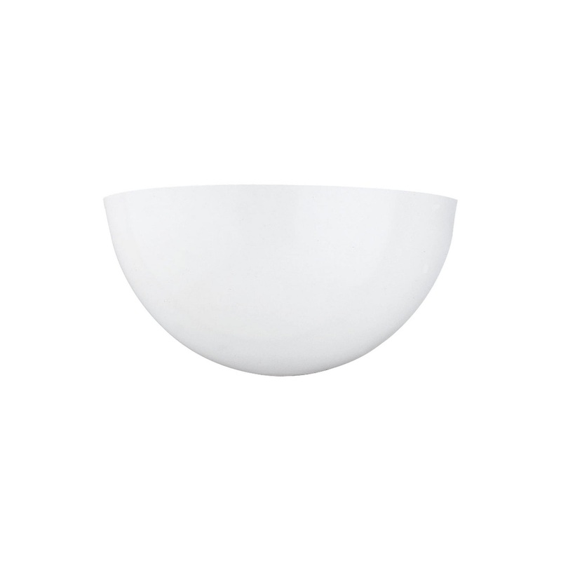 Generation Lighting 414893S-15 Neva LED Wall / Bath Sconce, White