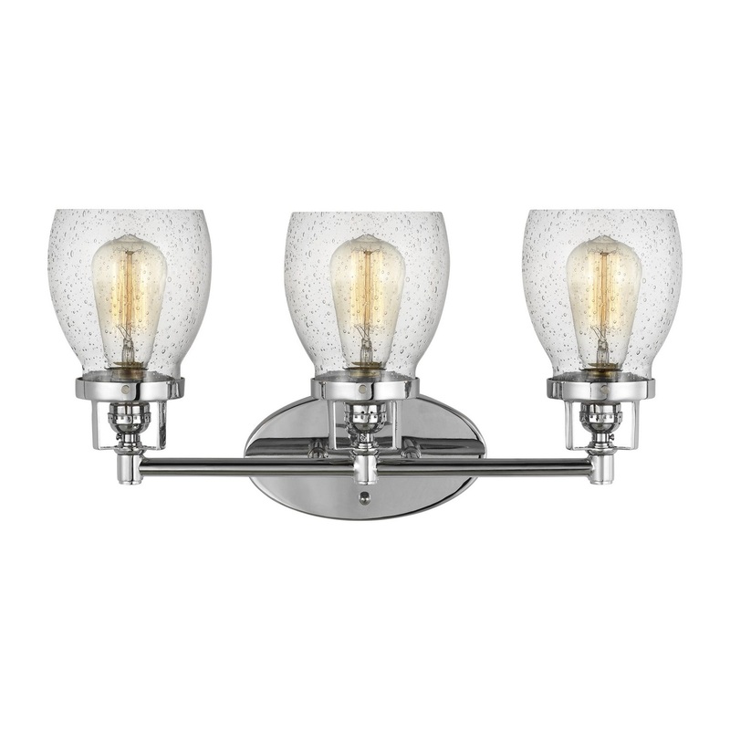 Generation Lighting 4414503-05 Belton Three Light Wall / Bath, Chrome