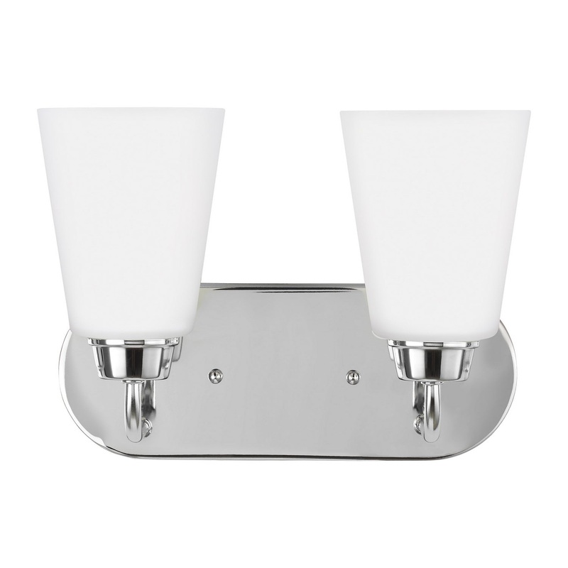 Generation Lighting 4415202-05 Kerrville Two Light Wall / Bath, Chrome
