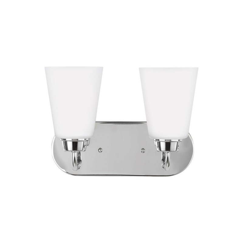 Generation Lighting 4415202EN3-05 Kerrville Two Light Wall / Bath, Chrome