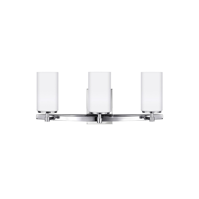 Generation Lighting 4424603EN3-05 Alturas Three Light Wall / Bath, Chrome