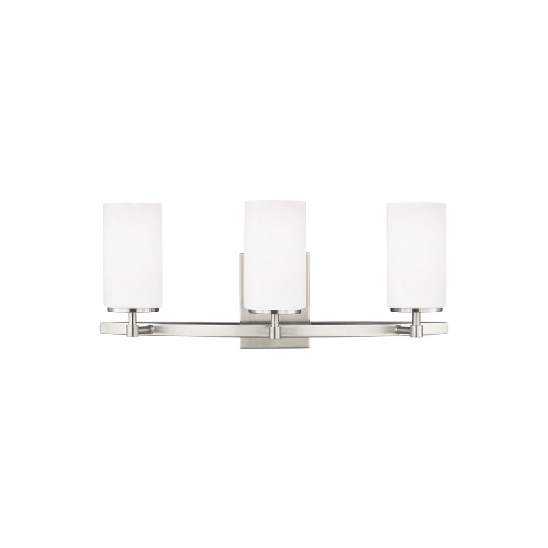 Generation Lighting 4424603EN3-962 Alturas Three Light Wall / Bath, Brushed Nickel