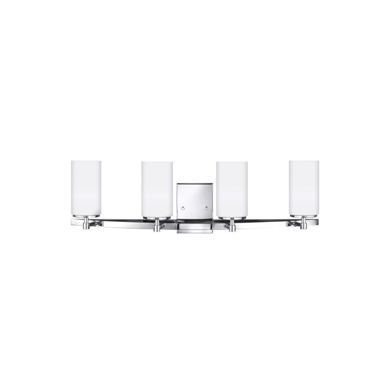 Generation Lighting 4424604EN3-05 Alturas Four Light Wall / Bath, Chrome