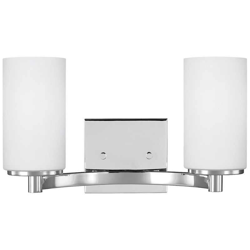 Generation Lighting 4439102-05 Hettinger Two Light Wall / Bath, Chrome