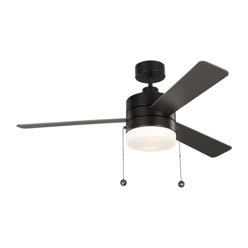 Generation Lighting 3SY52OZD Syrus 52"Ceiling Fan, Oil Rubbed Bronze