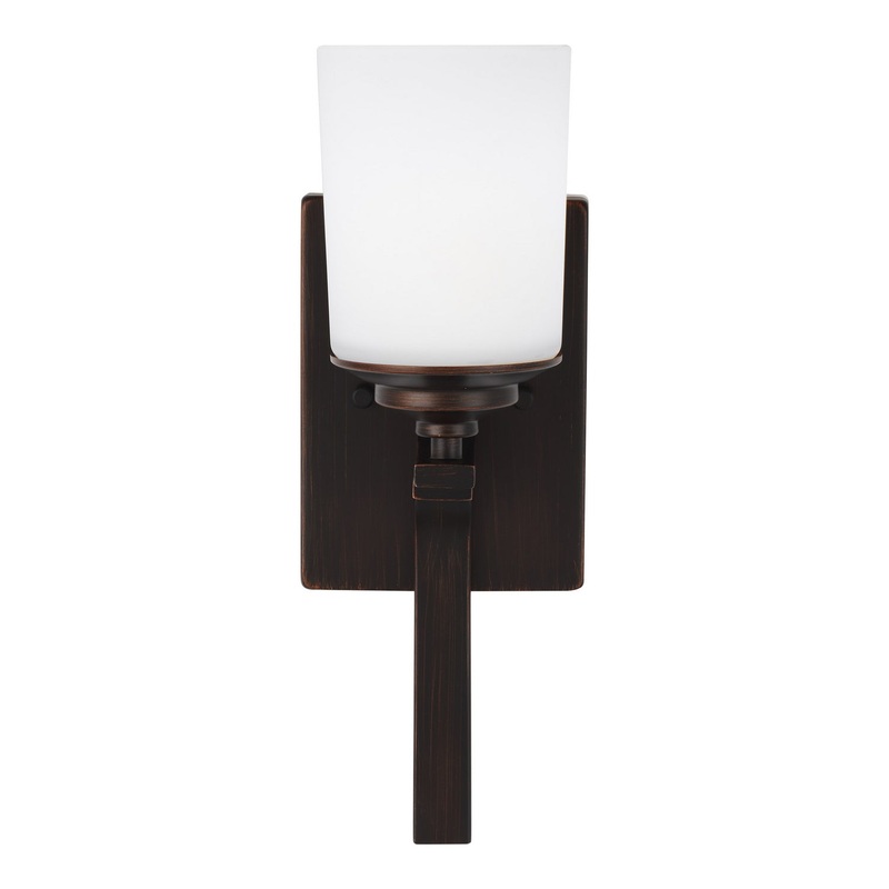 Generation Lighting 4130701-710 Kemal One Light Wall / Bath Sconce, Bronze