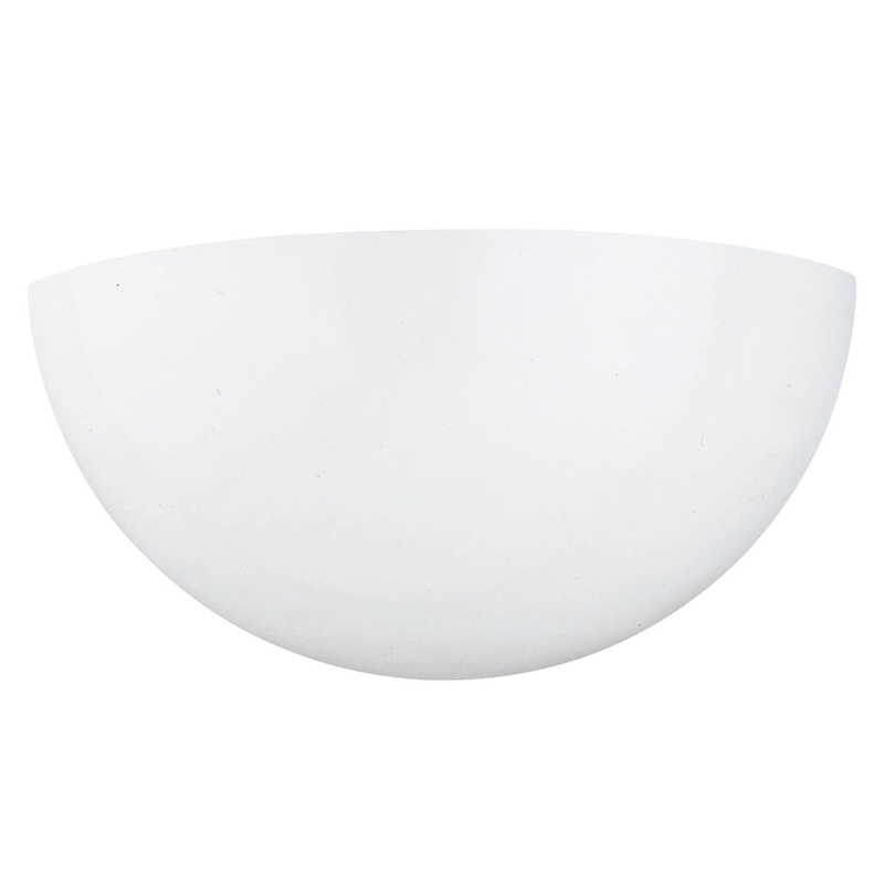 Generation Lighting 4138EN3-15 Edla One Light Wall / Bath Sconce, White