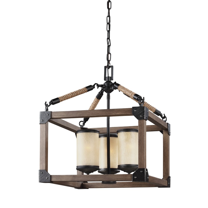 Generation Lighting 3113303EN3-846 Dunning Three Light Chandelier, Stardust