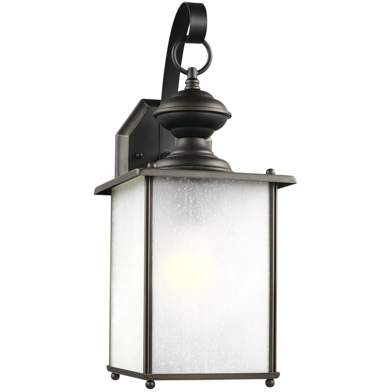 Generation Lighting 84580-71 Jamestowne One Light Outdoor Wall Lantern, Antique Bronze