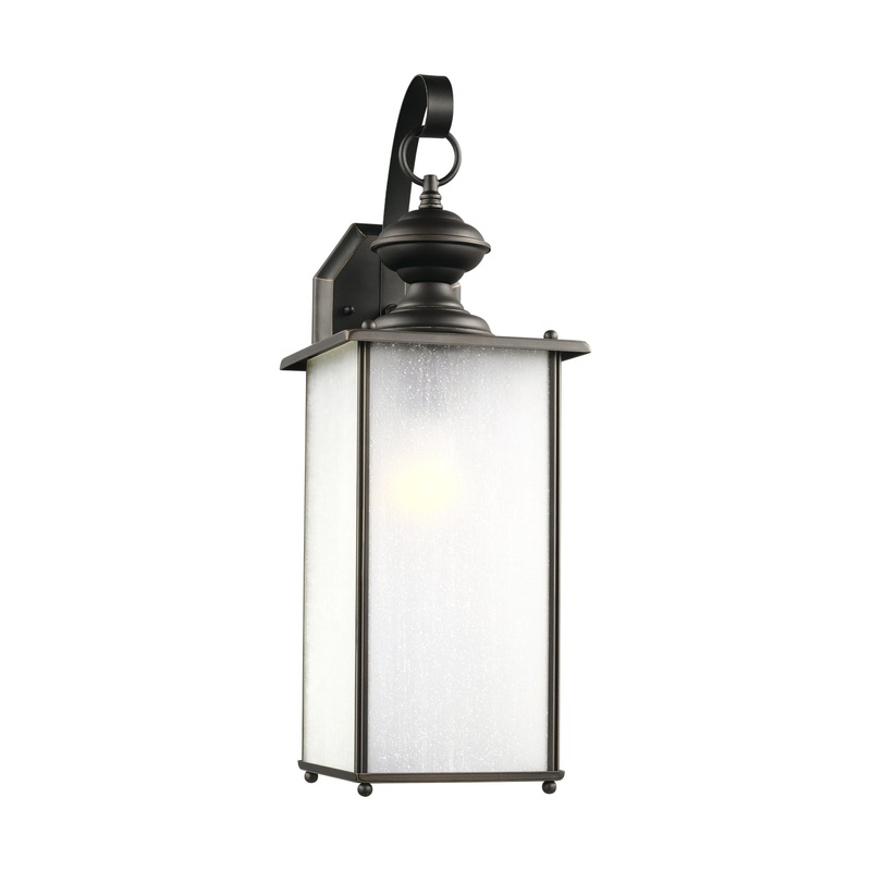 Generation Lighting 84670-71 Jamestowne One Light Outdoor Wall Lantern, Antique Bronze