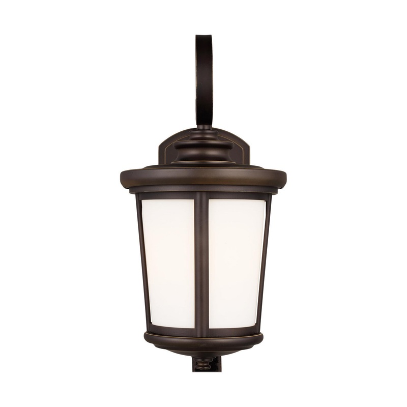 Generation Lighting 8619301EN3-71 Eddington One Light Outdoor Wall Lantern, Antique Bronze