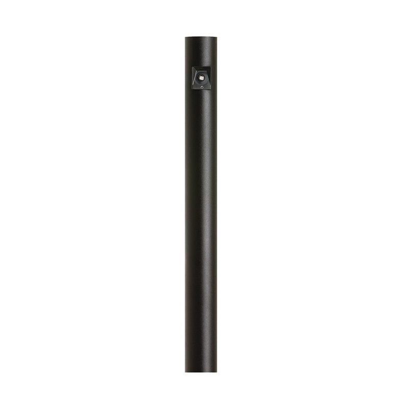 Generation Lighting 8112-12 Outdoor Posts Post with Photo Cell, Black