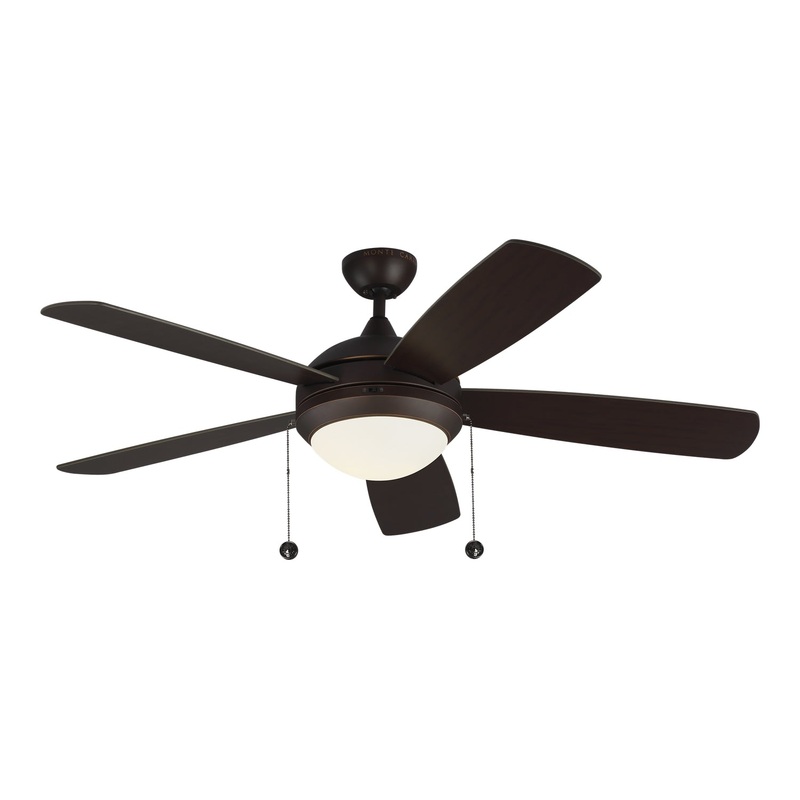 Generation Lighting 5DIC52RBD-V1 Discus 52"Ceiling Fan, Roman Bronze