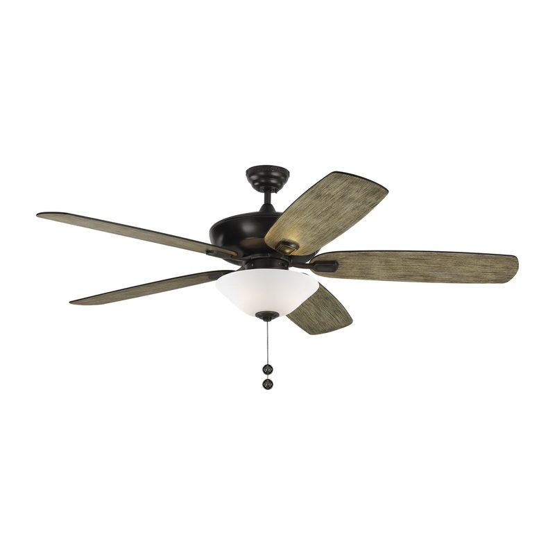 Generation Lighting 5CSM60AGPD-V1 Colony 60"Ceiling Fan, Aged Pewter