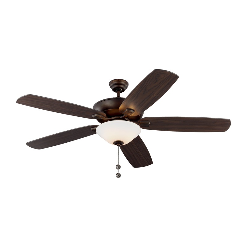 Generation Lighting 5CSM60RBD-V1 Colony 60"Ceiling Fan, Roman Bronze