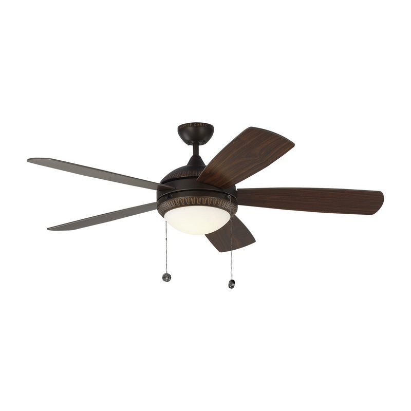 Generation Lighting 5DIO52RBD Discus 52"Ceiling Fan, Roman Bronze