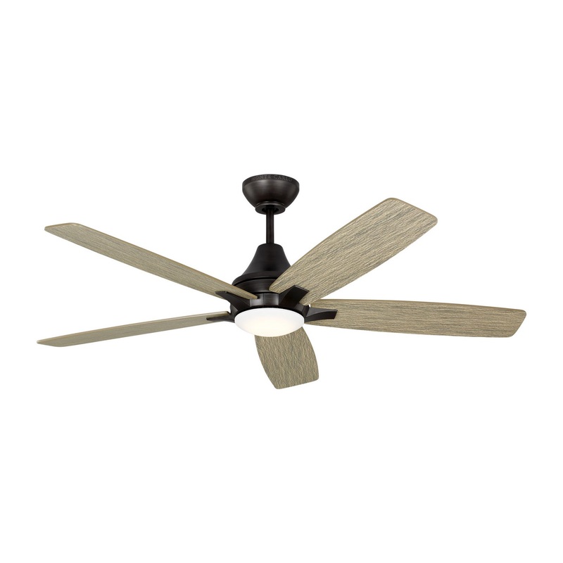 Generation Lighting 5LWDR52AGPD Lowden 52"Ceiling Fan, Aged Pewter