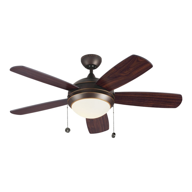 Generation Lighting 5DIC44RBD-V1 Discus 44"Ceiling Fan, Roman Bronze