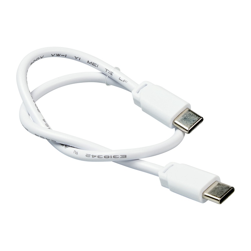 Generation Lighting 984012S-15 Disk Lighting Connector Cord, White
