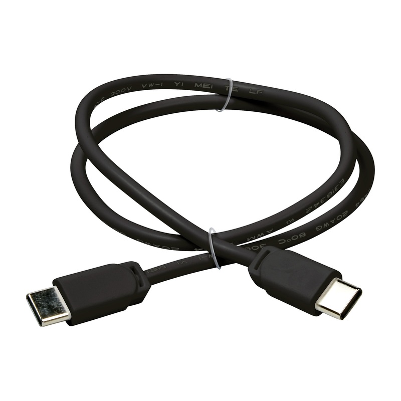 Generation Lighting 984018S-12 Disk Lighting Connector Cord, Black